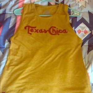 Small Texas Chica tank top